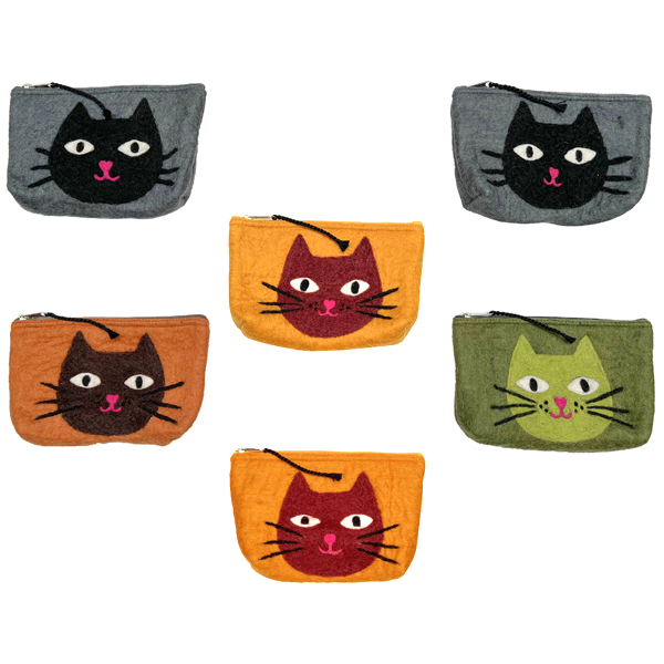 LLF709K-Asst. - Miaou Pouch